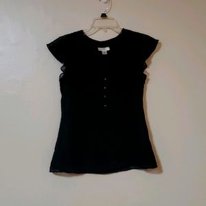 Loft lacy tee